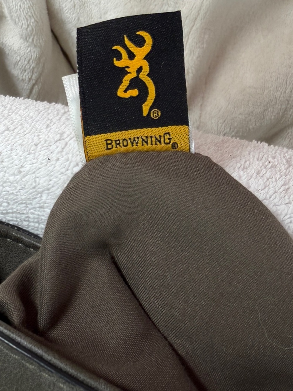 Browning Brown Leather Conceal Carry Crossbody Purse - Picture 4 of 7